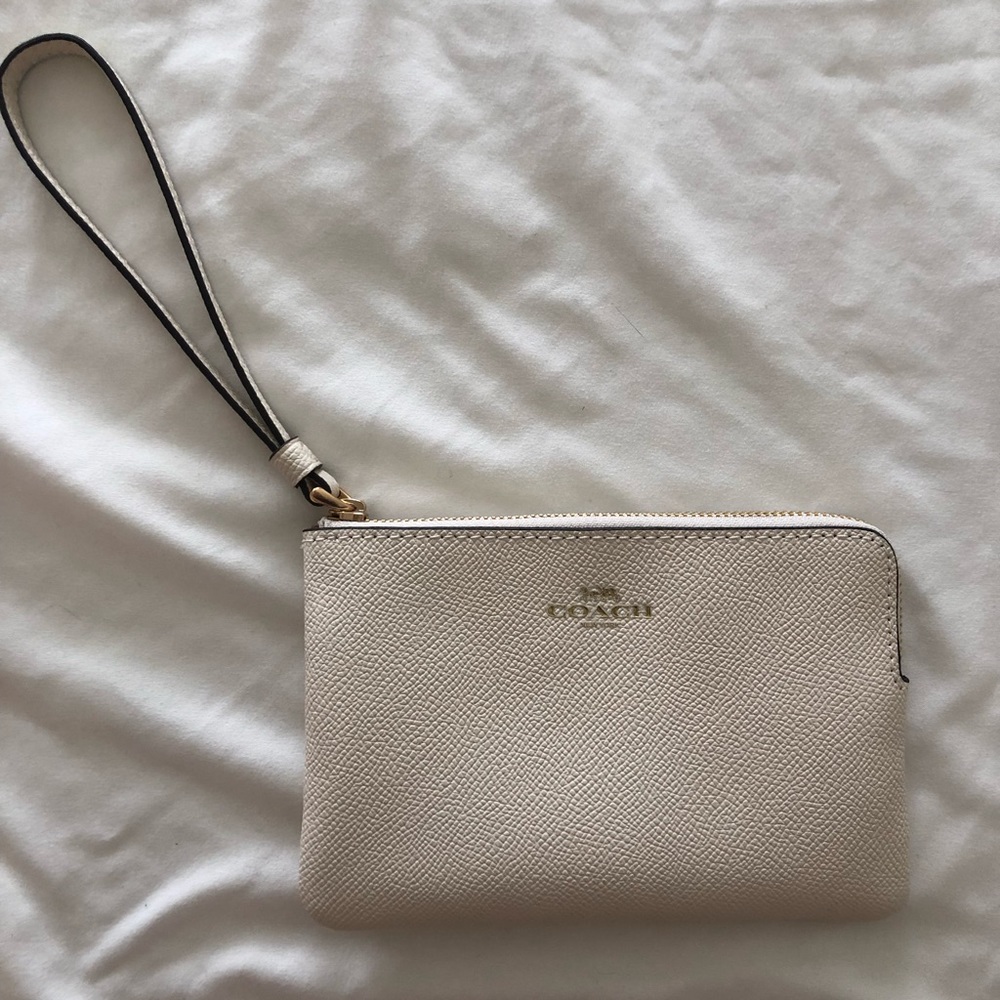 White Coach Wristlet